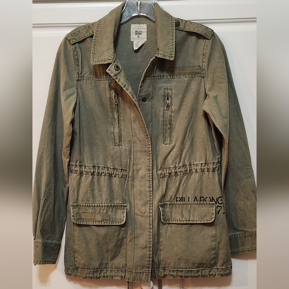 Billabong Army Style Utility Jacket - Picture 2 of 5